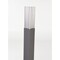 Vestil PVC Plastic Corner Protector with Aluminum Insert 2 In. x 2 In. x 48 In. 90 Degree Gray PVC-A-2-GY - alternate 2
